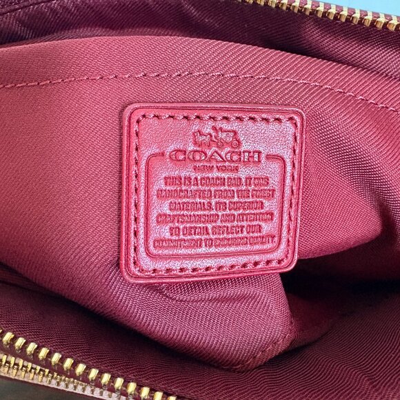 Coach Colorblock Pop Up Crossbody Cherry/Pink 36371 - Picture 14 of 16